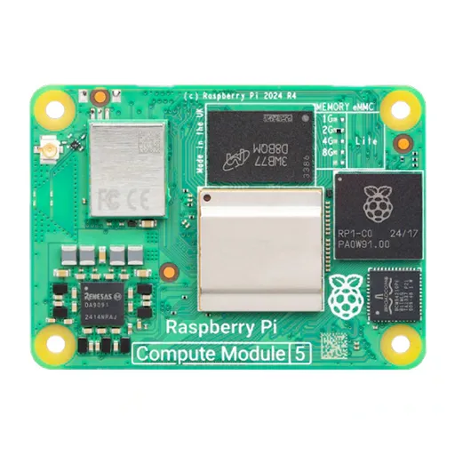 Raspberry Pi CM5 (Wi-Fi, 4GB RAM, 16GB eMMC)